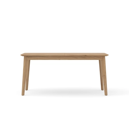 Stół rozkładany z litego drewna 160–260 × 90 × 75 cm